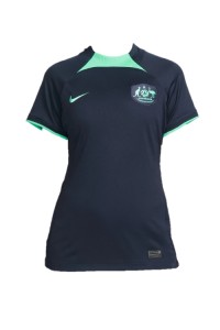 Australia Jalkapallovaatteet Naisten Vieraspaita MM-kisat 2022 Lyhythihainen